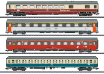 Märklin 42893 - H0 - 4-tlg. Set Personenwagen FD 264 Mozart, ÖBB, SNCF, DB, Ep. IV - Set 1<BR>Insider Club Modell